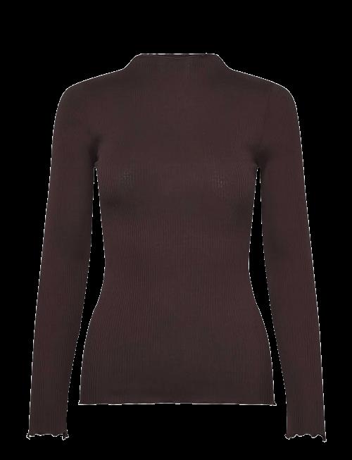 Rosemunde | Rwpearl Silk Ls T-Shirt | L