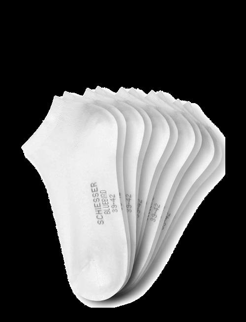 Schiesser | Men's Sneakers, Pack Of Five, White - Bluebird | 43-46