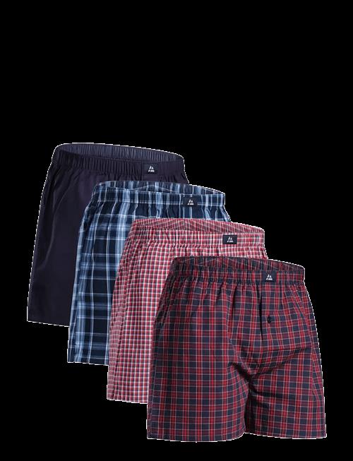 Danish Endurance | Organic Woven Boxers (Men) 4-Pack | XXXL