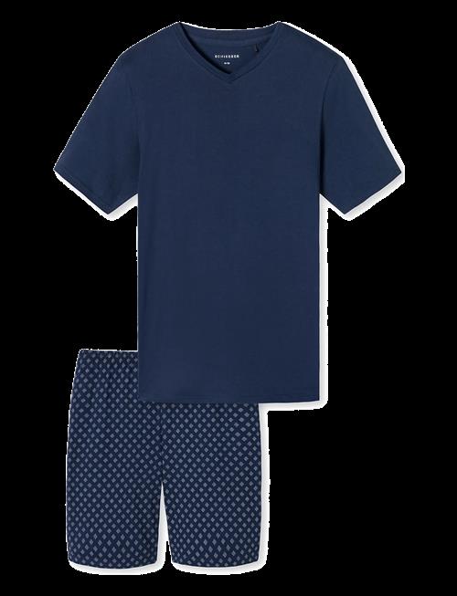 Schiesser | Admiral Short Pyjamas With V-Neck - Casual Essentials | M