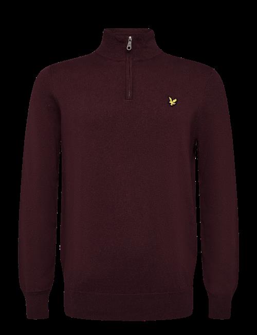 Lyle & Scott | Cotton Merino Quarter Zip Jumper | XXL