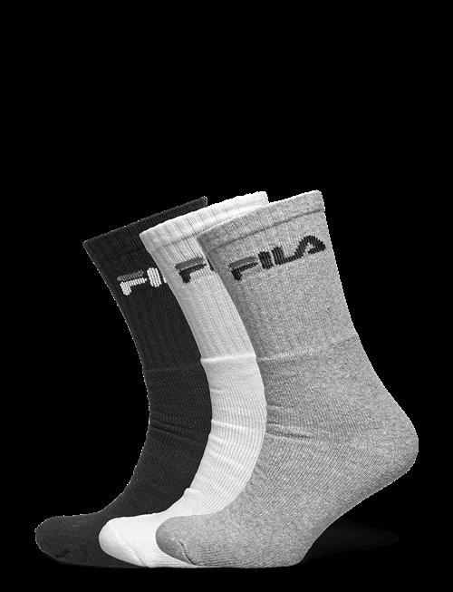 FILA Socks | Fila 3Pk Tennis Crew Logo Terry Soc | 35-38