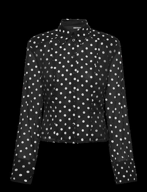 ROTATE | Chiffon Fitted Shirt | 38