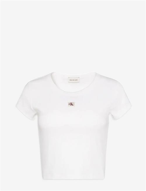 Calvin Klein Jeans | Ss Heritage Label Baby Tee | XS