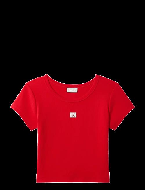 Calvin Klein Jeans | Ss Heritage Label Baby Tee | S