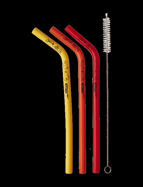 Dsignhouse Moomin | Silicone Straw Set | ONE SIZE