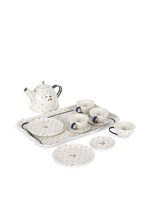 Konges Sløjd Tea Party Sæt Blue Dot  Blue Dot One Size  Hvid  One Size 3+ Years Drenge, Piger