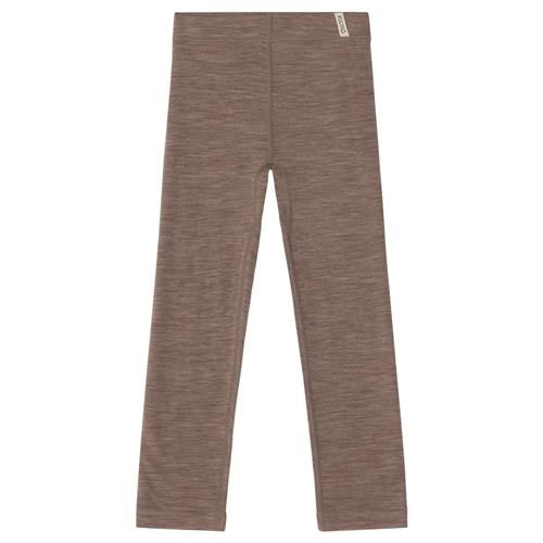 Kuling Canberra Wool Pant Light Brown Melange Light Brown Melange-98/104 cm Uld Brun  98/104 cm  Drenge, Piger