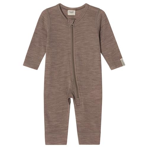 Kuling Canberra Wool Suit Light Brown Melange Light Brown Melange-74/80 cm Uld Brun  74/80 cm  Drenge, Piger