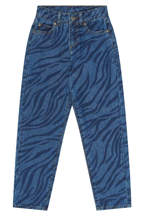 The New Veola Jeans Med God Pasform Medium Blue Denim  Medium Blue Denim  5 Y  Marineblå  5 år  Piger