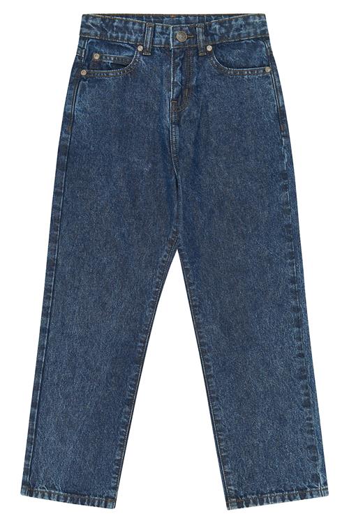 The New Madrid Jeans Med Løs Pasform Dark Blue Denim  Dark Blue Denim 9 Y  Marineblå  9 år  Drenge