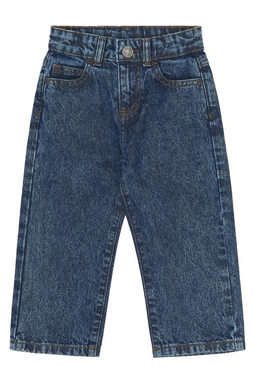 The New Siblings Valu Jeans Med Løs Pasform Dark Blue Denim  Dark Blue Denim 92 cm  Marineblå  92 cm  Drenge
