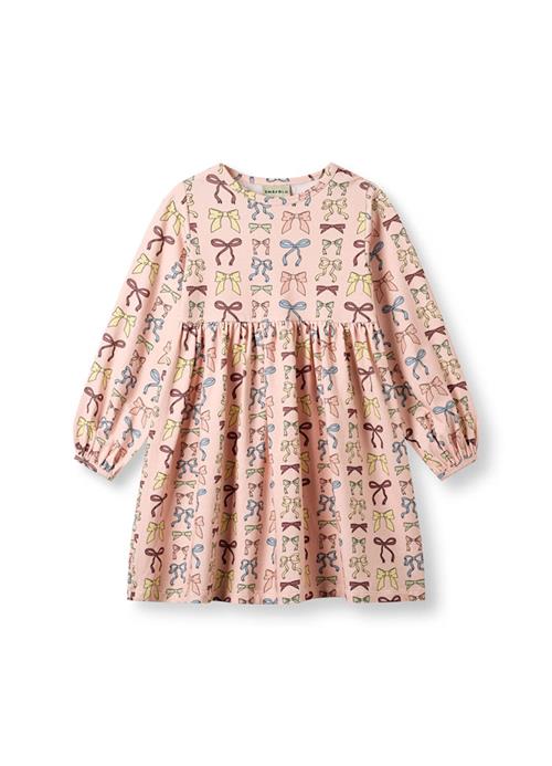 Småfolk Delblush Dress With Bows Soft shell 2-3 Y  Creme  2-3 år  Piger