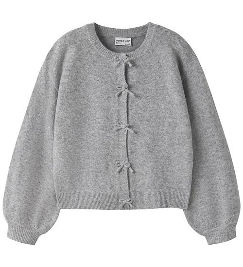 Name it Cardigan Strik - NkfRima - Grey Melange