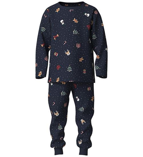 Name It Nattøj - 2-delt - NmnVismas - Navy Blazer/Christmas