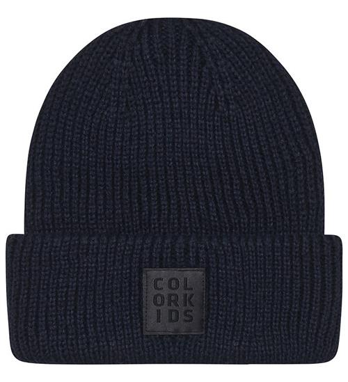Color Kids Hue - Uld/Akryl - Strik/Rib - Total Eclipse