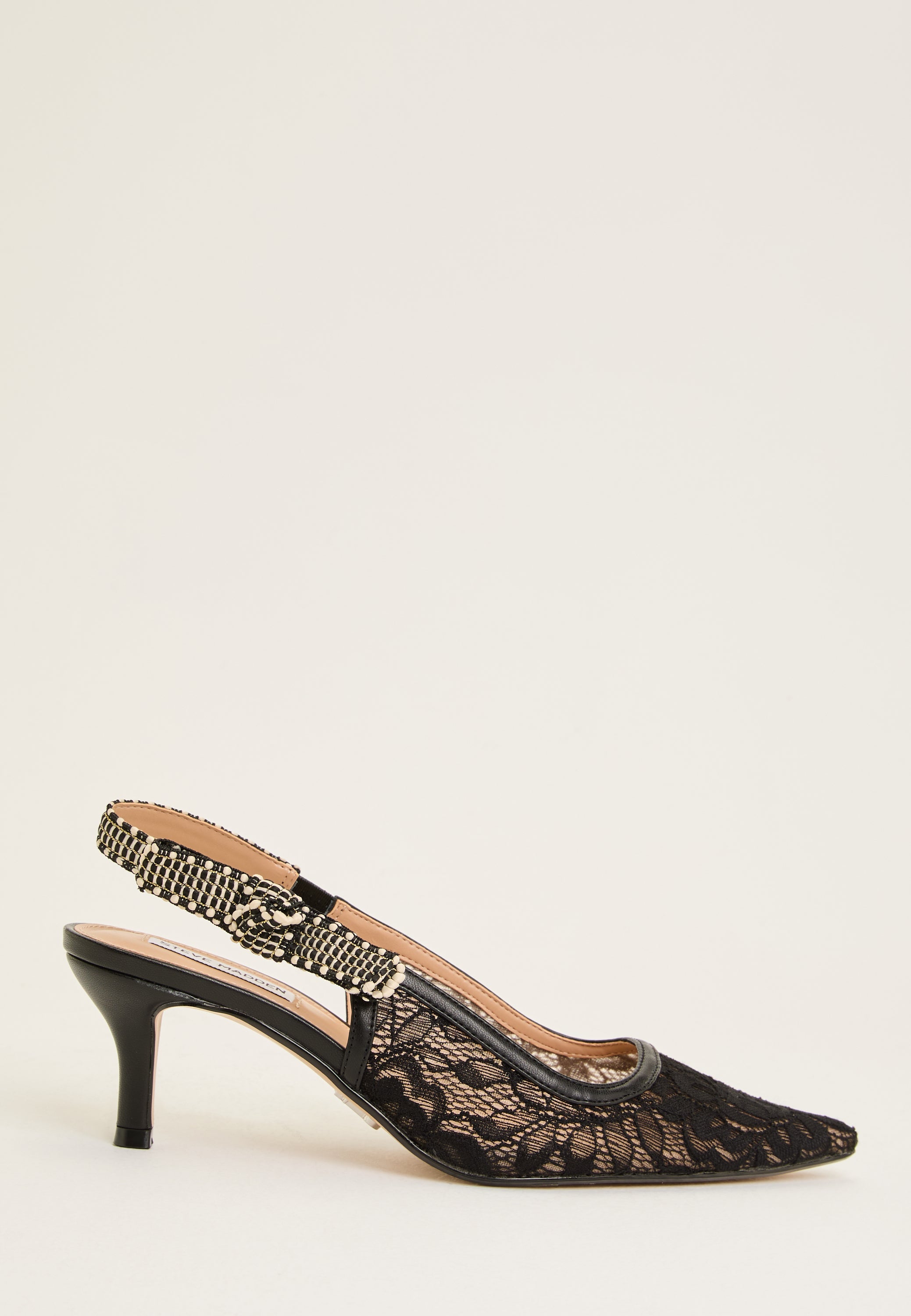 STEVE MADDEN Ensemble Lace Slingback