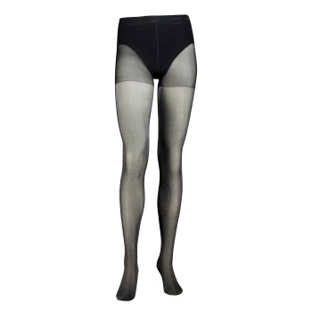 Calvin Klein Strømpebukser 40 Denier Lurex Shaping Tights Sort Small Dame