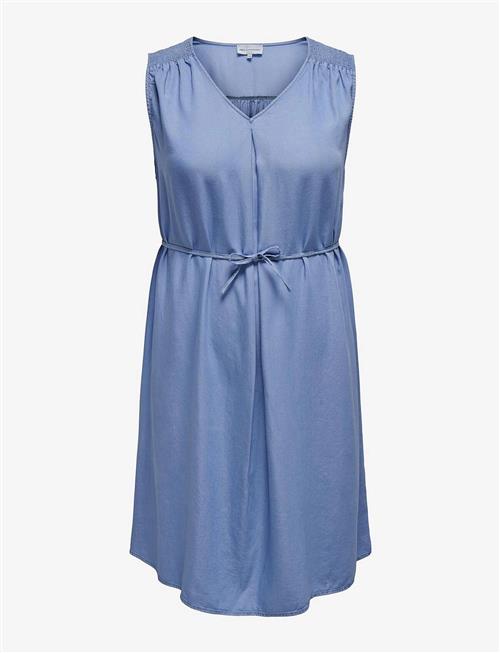 ONLY Carmakoma | Carlaura Sl V-Neck Dress Dnm Bin | 50