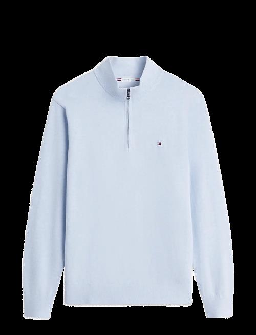 Tommy Hilfiger | Essential Cotton Zip Mock | L