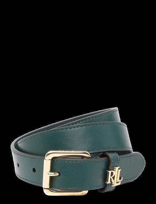 Lauren Ralph Lauren | Logo-Keeper Leather Skinny Belt | XL