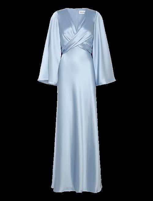 Malina | Juliet Wrap Detailed Maxi Dress | XS