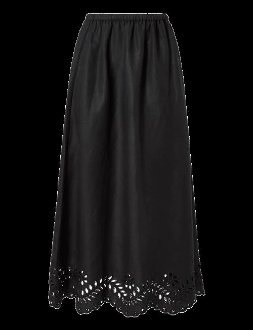 Malina | Chara Broderie Anglais Maxi Skirt | 38