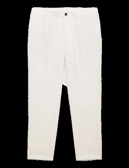 Mango | Straight-Fit Pleated Trousers | 44