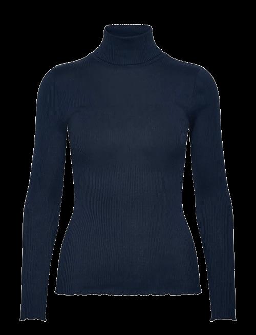 Rosemunde | Rwbeatha Silk Ls Rollneck T-Shirt | M