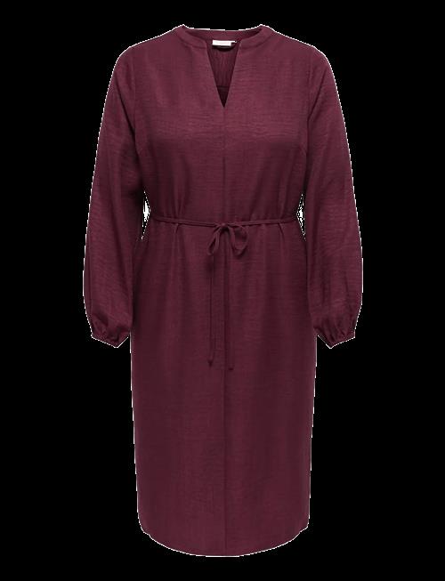 ONLY Carmakoma | Carbay Ls V-Neck Blk Dress Wvn Bf | 46