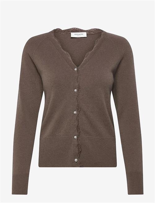 Rosemunde | Rwlaica Cashmere Ls V-Neck Lace Car | M