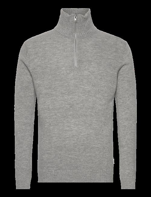 Lindbergh | Lambswool Half Zip Knit Oversize Collar | S