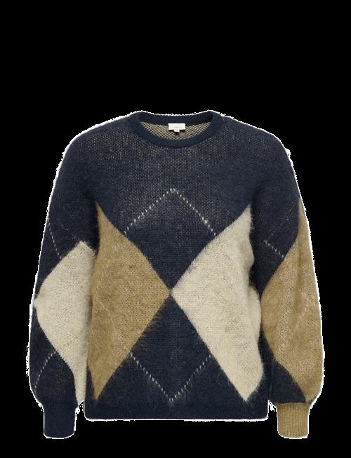 ONLY Carmakoma | Carnoeme Jq Ls O-Neck Knt Noos | 54