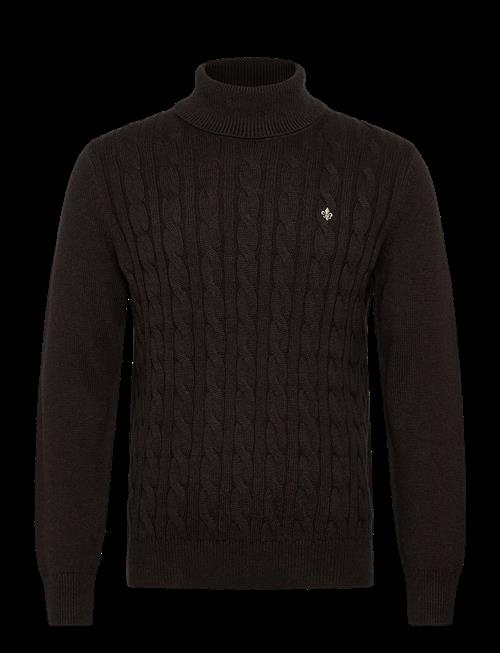Morris | Nathan Cable Roller Neck | XXL
