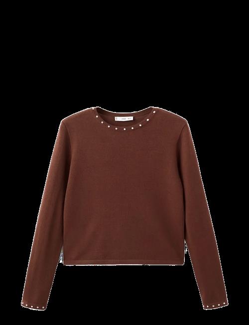 Mango | Studded Knitted Sweater | L