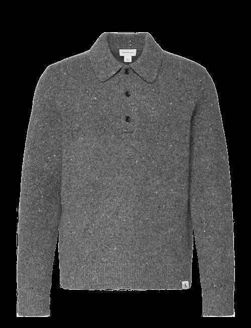 Calvin Klein Jeans | Ls Nep Yarn Polo Sweater 3Gg | S