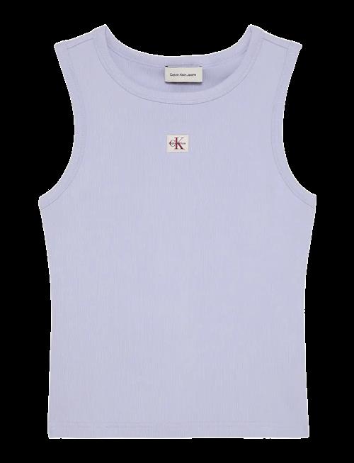 Calvin Klein Jeans | Heritage Label 2X2 Baby Rib Tank | S