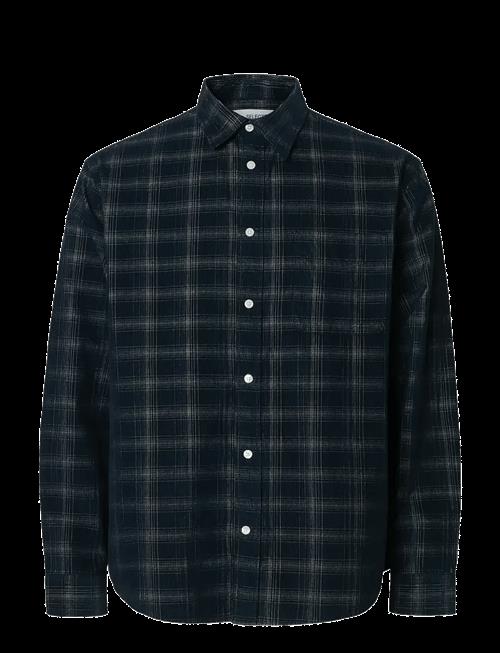 Selected | Slmregclaus Cord Yd Check Ls Shirt | XL