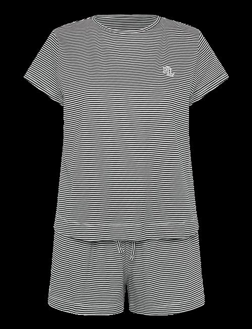 Lauren Ralph Lauren Homewear | Lrl S/S Crew Nk Boxer Pj Set | L