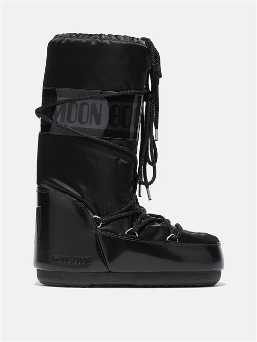 Moon Boot Ikon Glance Snow Støvler Black Black-31-34 EU  Sort  31-34 EU  unisex