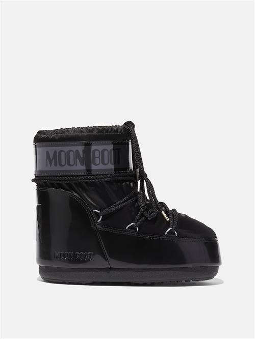 Moon Boot Mb Icon Low Glance Snestøvler Black  Black 36-38 EU  Sort  36-38 EU  Piger