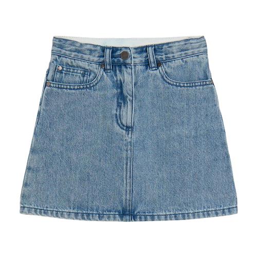 Stella McCartney Kids Nederdel Air Force Blue  Air Force Blue 12 Y  Blå  12 år  Piger