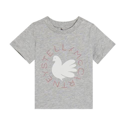 Stella McCartney Kids T-shirt Grigio Medio Melange  Grigio Medio Melange 18 Months  Grå  18 måneder  Piger