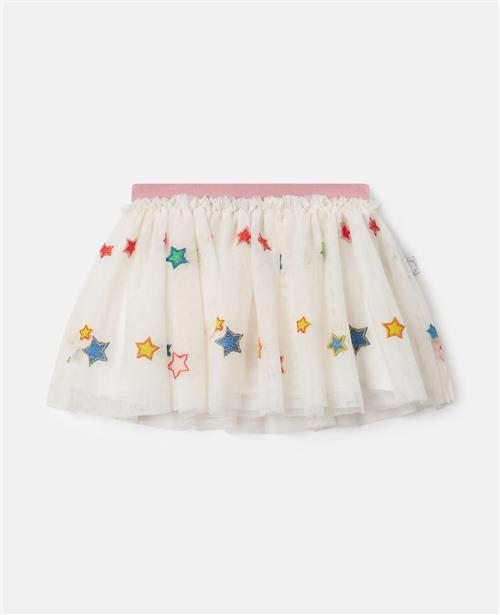 Stella McCartney Kids Nederdel Avorio Multicolor  Avorio Multicolor 18 Months  Creme  18 måneder  Piger