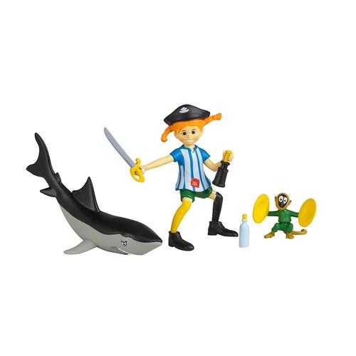 Micki Pippi Pirate Set Black Black One Size  Sort  One Size 3+ Years unisex