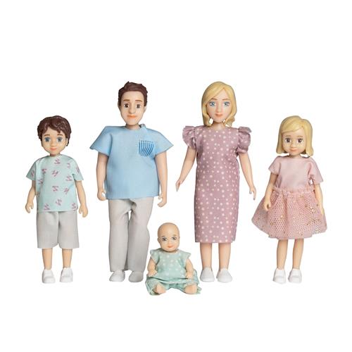 Lundby Charlie Dollhouse Dolls Multicolor Multicolor One Size  Lyserød  One Size 3+ Years unisex