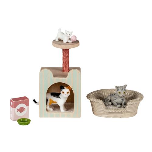 Lundby Dollhouse Pets - Cats Multicolor Multicolor One Size  Beige  One Size 3+ Years Drenge, Piger
