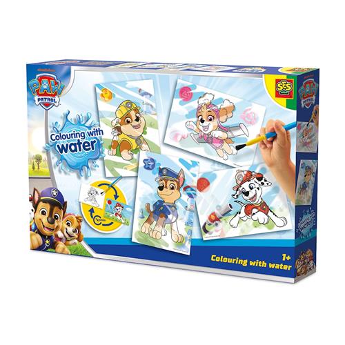 SES Creative Paw Patrol  Colouring With Water Blue One Size  Blå  One Size 1-4 Years unisex