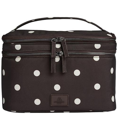 Markberg Toilettaske - TreasureMBG - Polka Dot/Brown