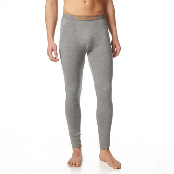 Bruno Banani Lange Underbukser Warm Up Longpant Grå bomuld Large Herre